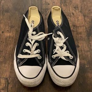 Classic Black Converse Women's size 6